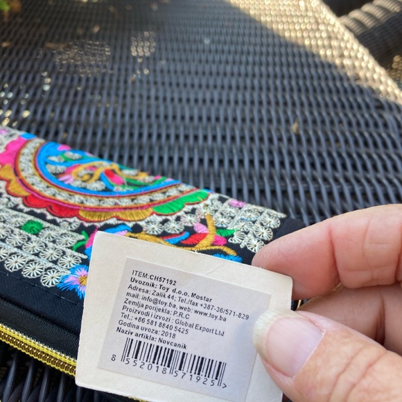 Embroidery Ethnic wallet - Picture 5 of 7